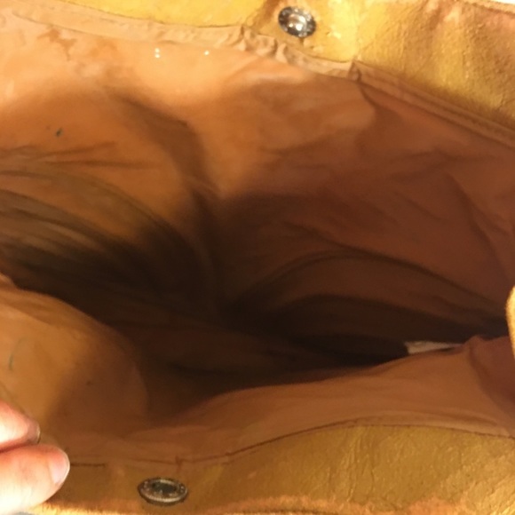 Vintage Le Jule Korean Tan Mustard Leather Shoulder Bag - Picture 13 of 16